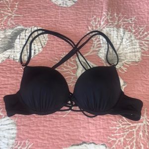 Strappy push-up bikini top